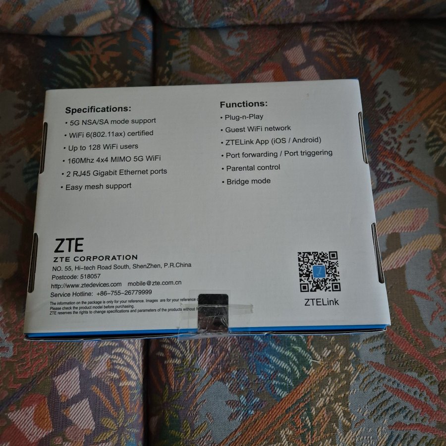 Zte mc888 5g router oanvänd pro