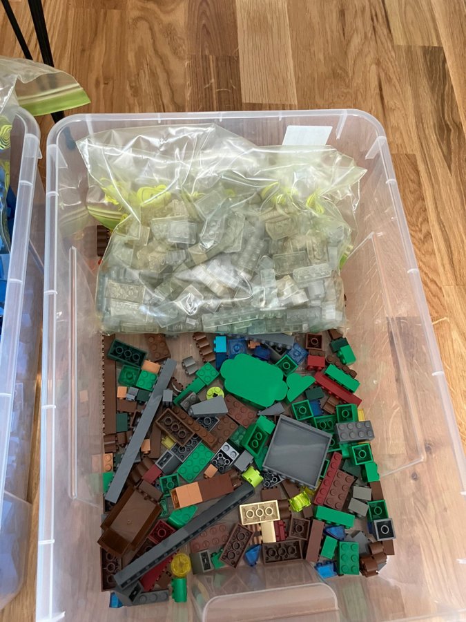 LEGO 126kg bricks 80/90-tal