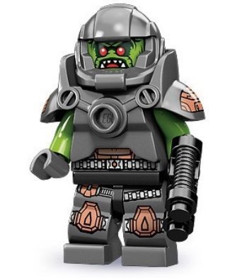 ”Sänkt pris” Lego Minifigur - Alien Krigare CMF serie 9