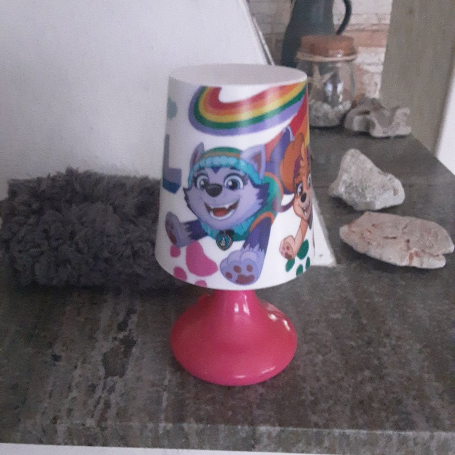 Paw Patrol lampa