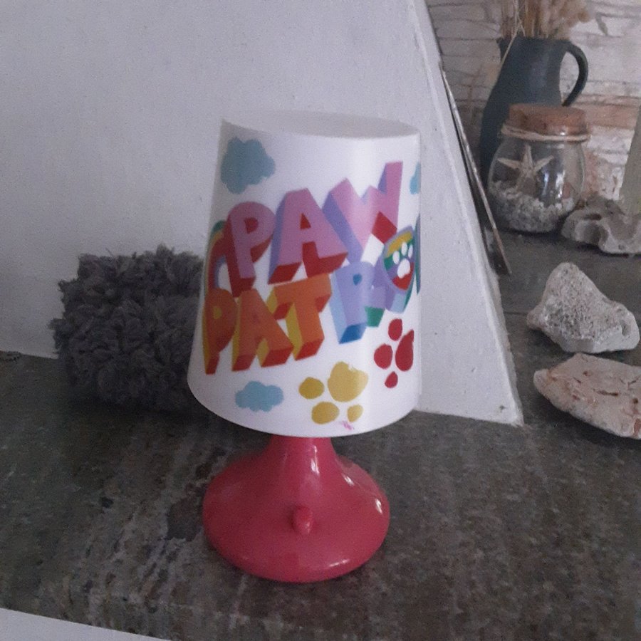 Paw Patrol lampa