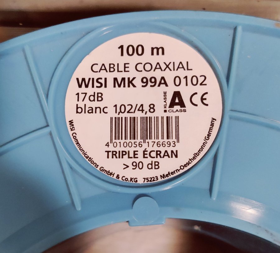 100m Koaxialkabel WISI MK 99A 0102