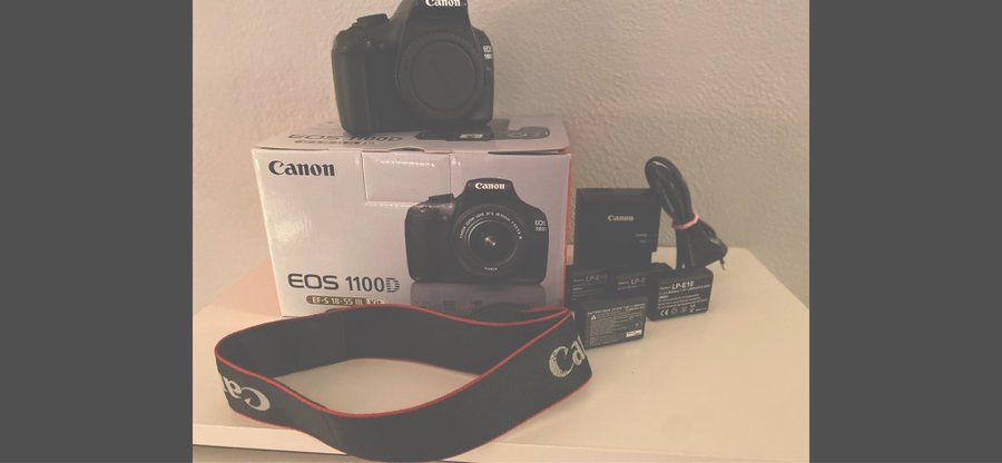 Canon EOS 1100D - systemkamera