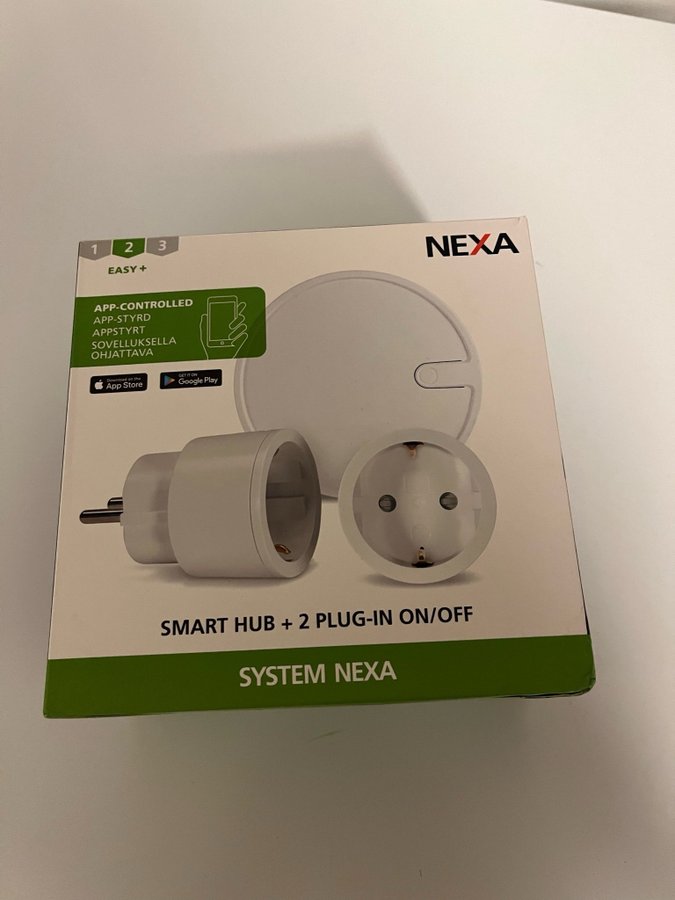 Nexa Smart Hub + 2 st Plug-in On/Off