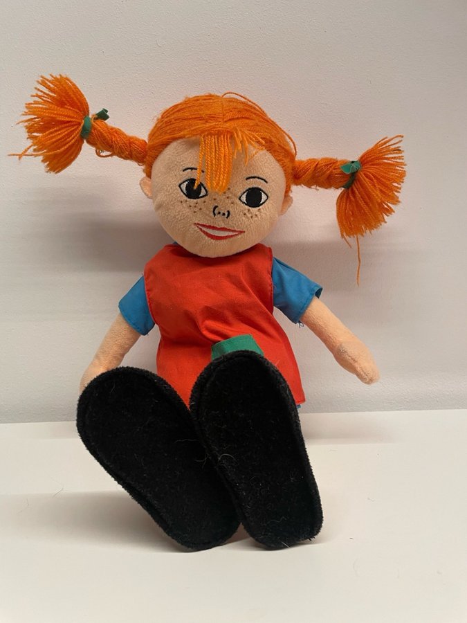 Pippi Långstrump Plyschdocka