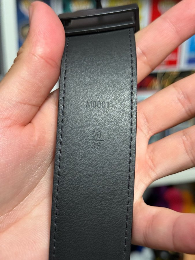 Louis Vuitton Taiga Leather Belt