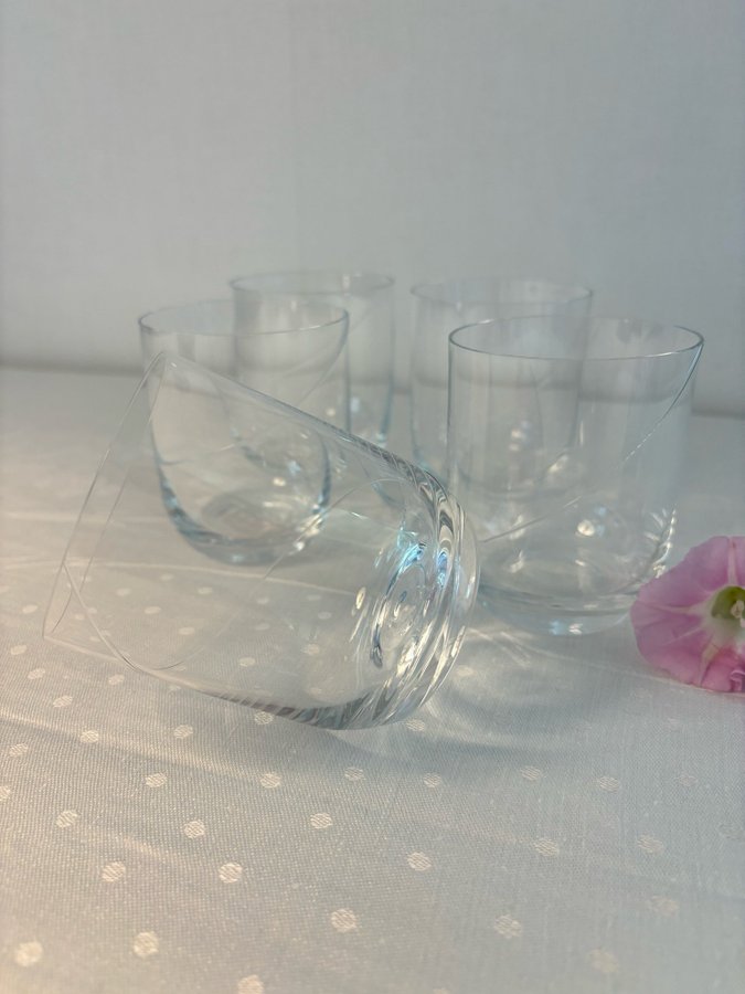 Kosta Boda Line selterglas dricksglas kristall vintage