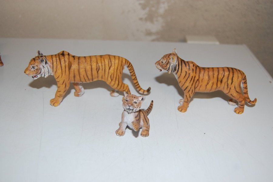 Schleich tigrar