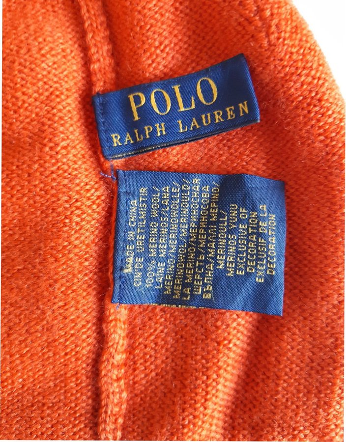 Mössa i 100% marinoull från Ralph Lauren One size