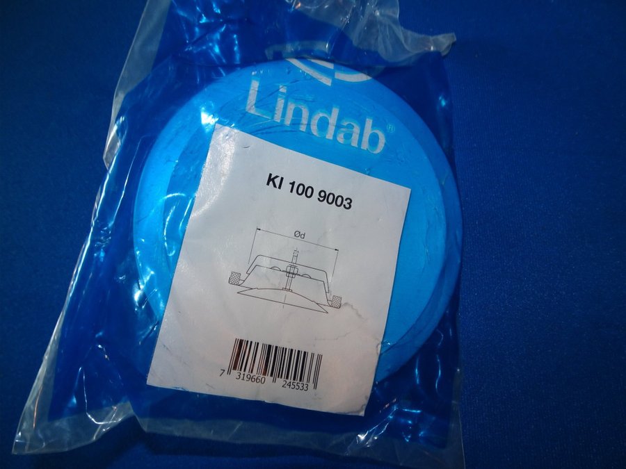 1st Lindab ventdon KI 100 vit RAL9003