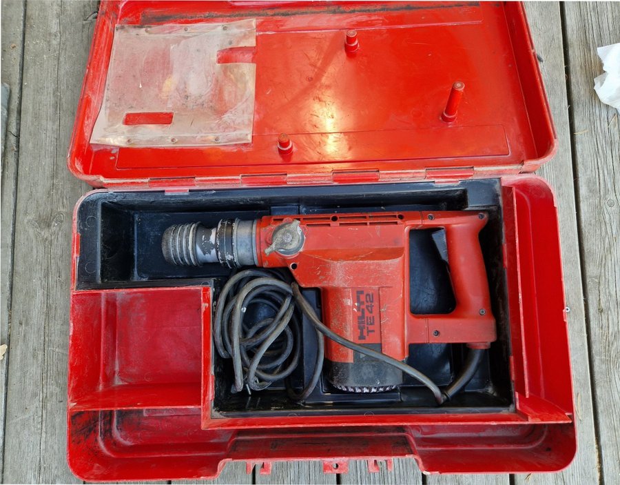 Hilti TE 42 slagborr bilmaskin