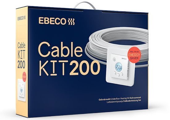 Golvvärmekabel Cable Kit 200 NY