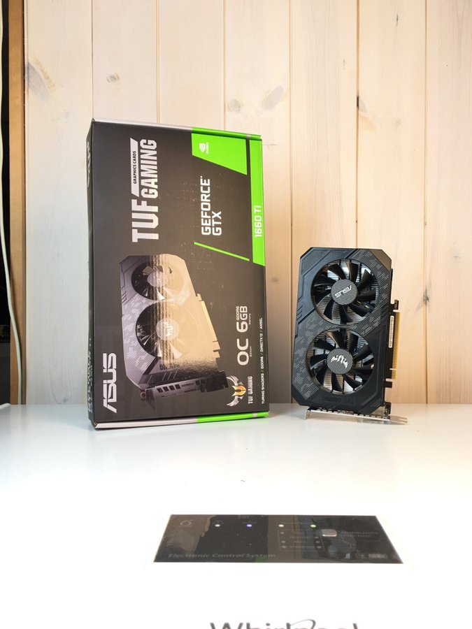 GPU ASUS Geforce GTX 1660 Ti 6GB TUF Gaming OC Edition