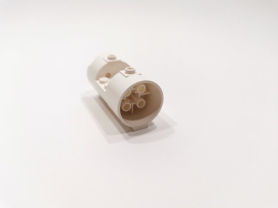 Lego - cylinder - x-wing - 3x6x2 2/3 - part 93168 - vit