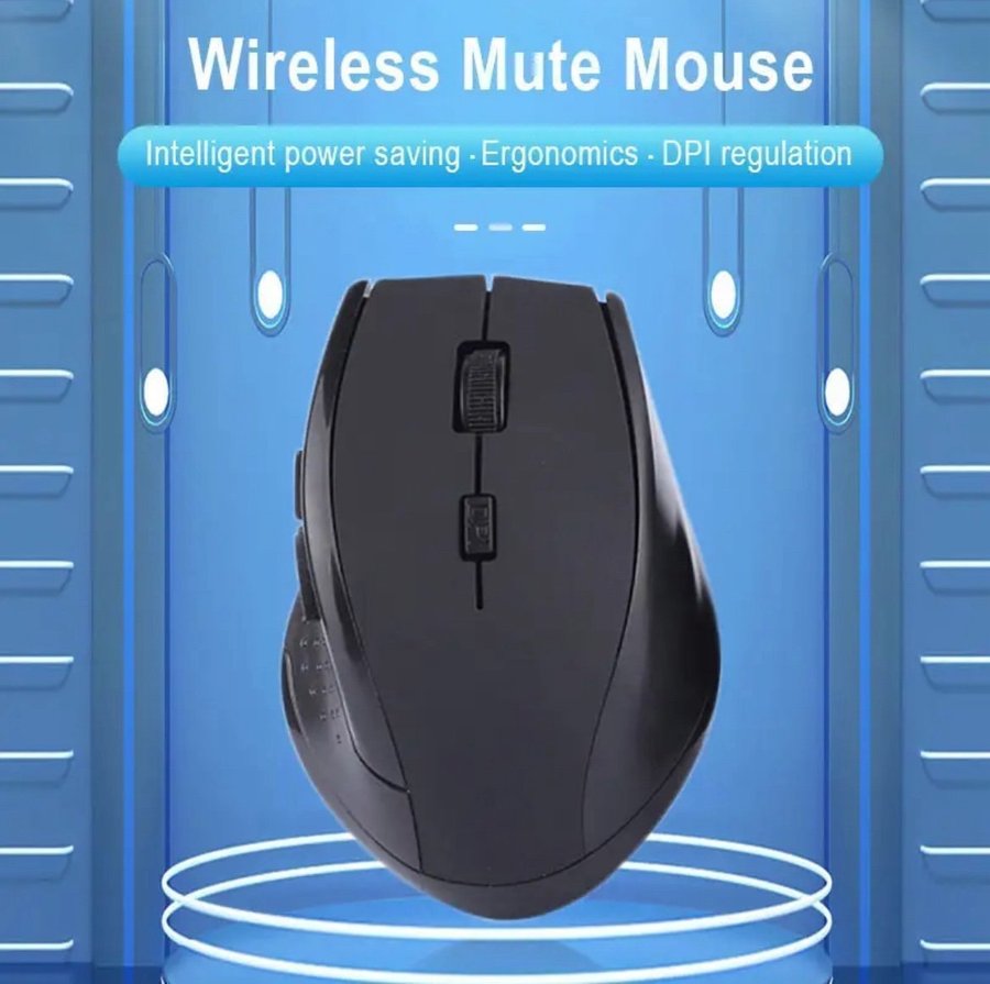 Trådlös Business Mouse Optisk Esports Mekaniska spel Bärbara kontorsdatorer