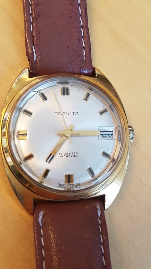 Vintage Travita 17 Jewels Incabloc mechanical Watch