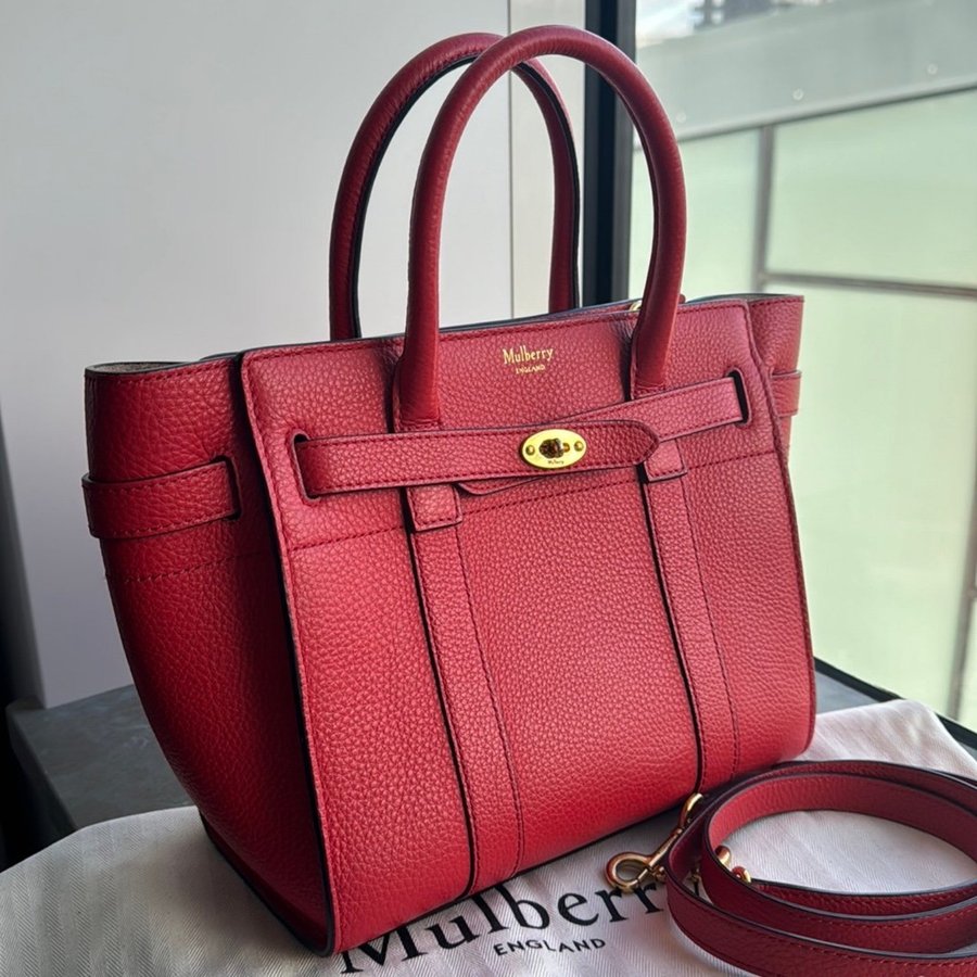 Mulberry Mini Zipped Bayswater+ scarf