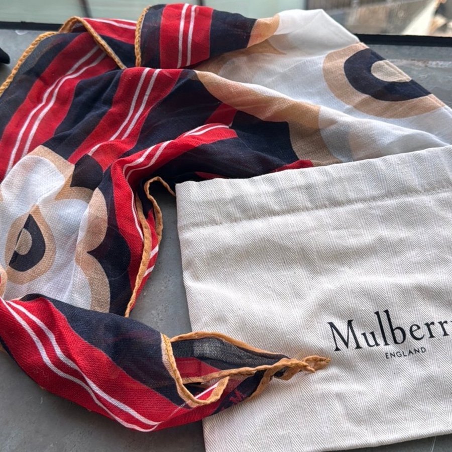 Mulberry Mini Zipped Bayswater+ scarf