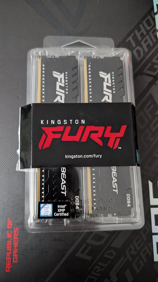 Kingston Fury Beast DDR4 128GB 4x32GB 3200MT/s