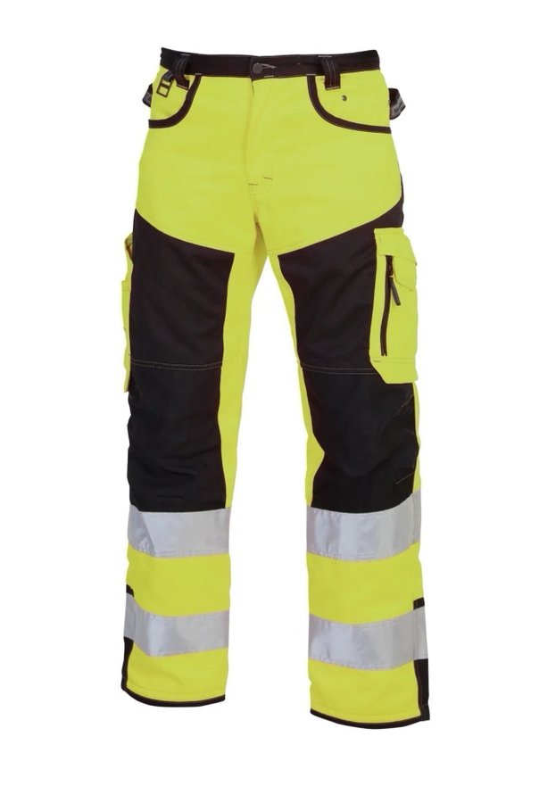 Björnkläder Hi Vis gula byxor, storlek D112