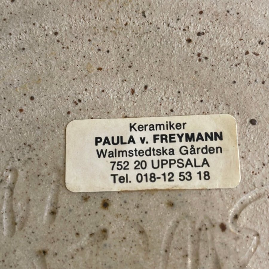 Paula v. Freymann Keramik Skål