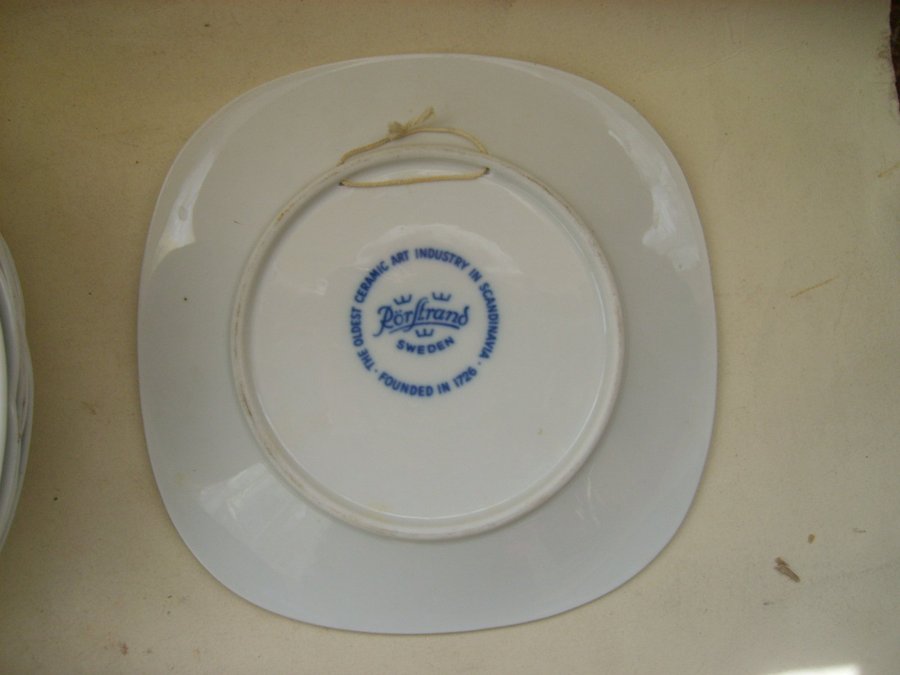 Swedish  jubilee plate Rorstrand.Diameter 18 cm.