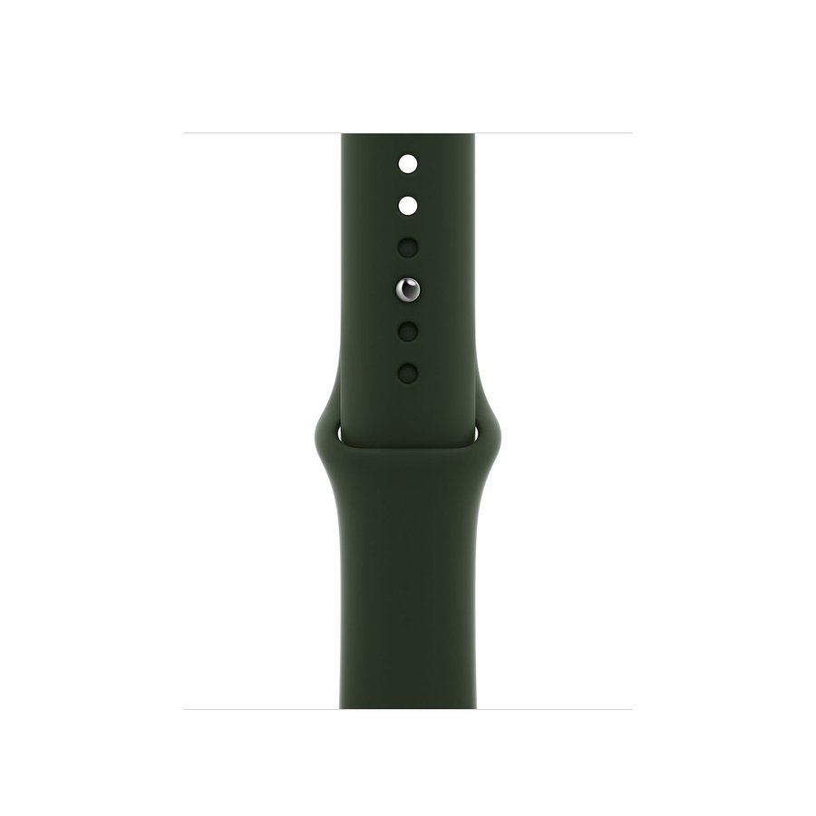 Silicone Band 44/45/46/49mm (M/L) Apple Watch Armband - FOREST GREEN