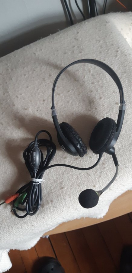 HEADSET MED JUSTERBAR MIKROFON CANYON CNR-HS1