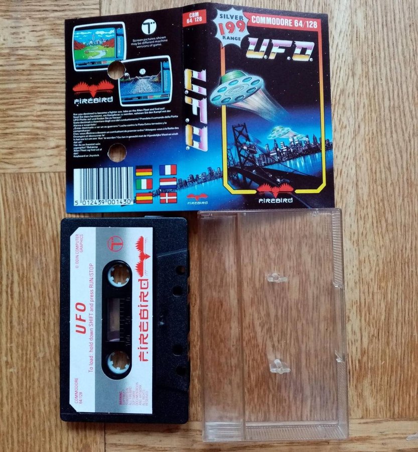 U.F.O. - UFO (Firebird - Silver Range 199) - Commodore 64/C64 Spel