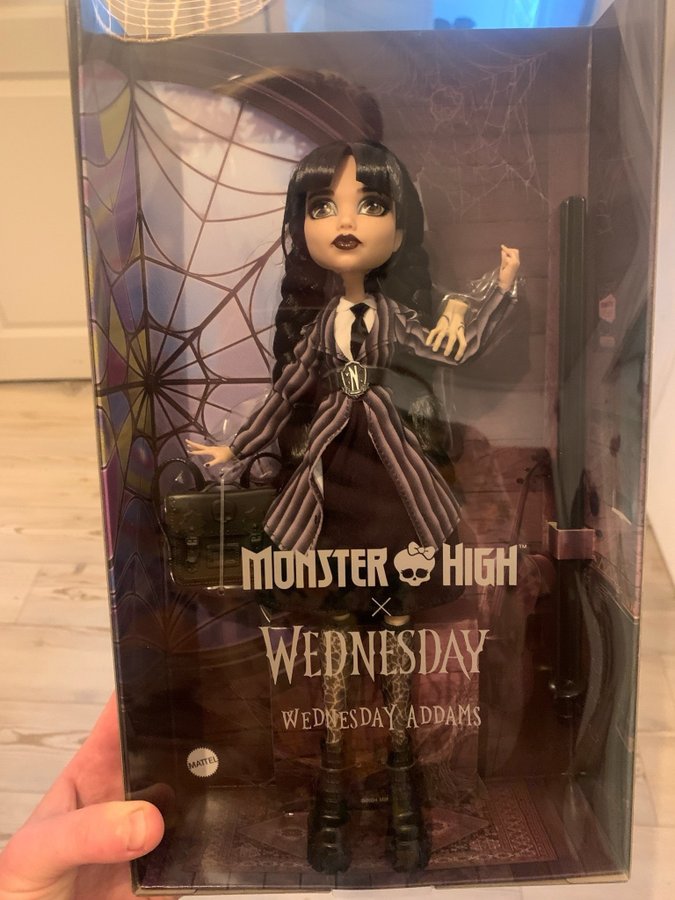 Monster High x Wednesday Addams - Wednesday Addams docka