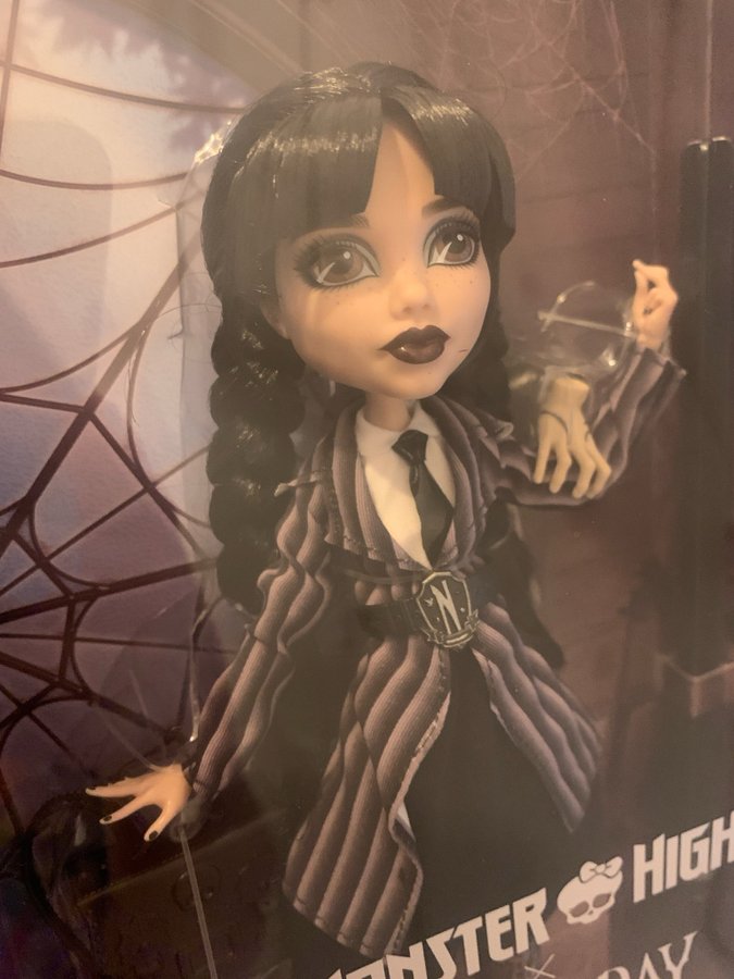 Monster High x Wednesday Addams - Wednesday Addams docka