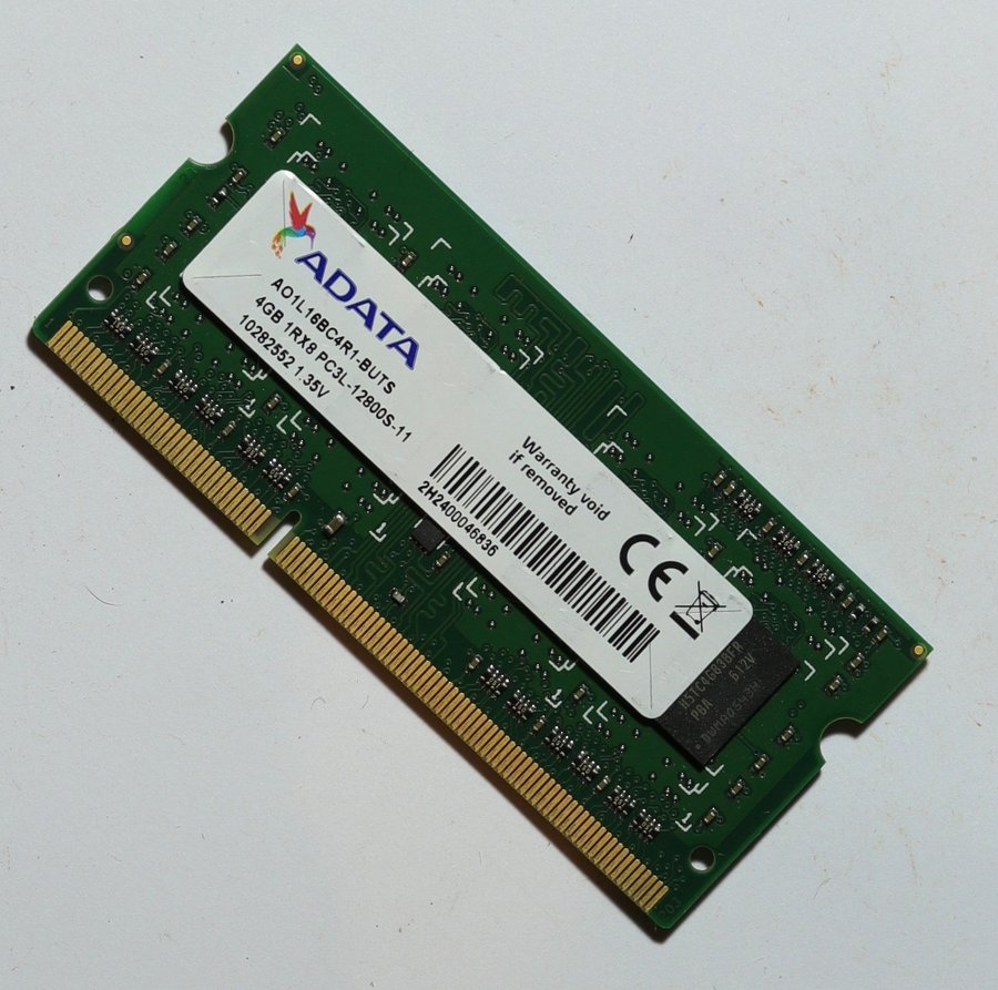 ADATA 4GB 1RX8 PC3L-12800S-11 RAM