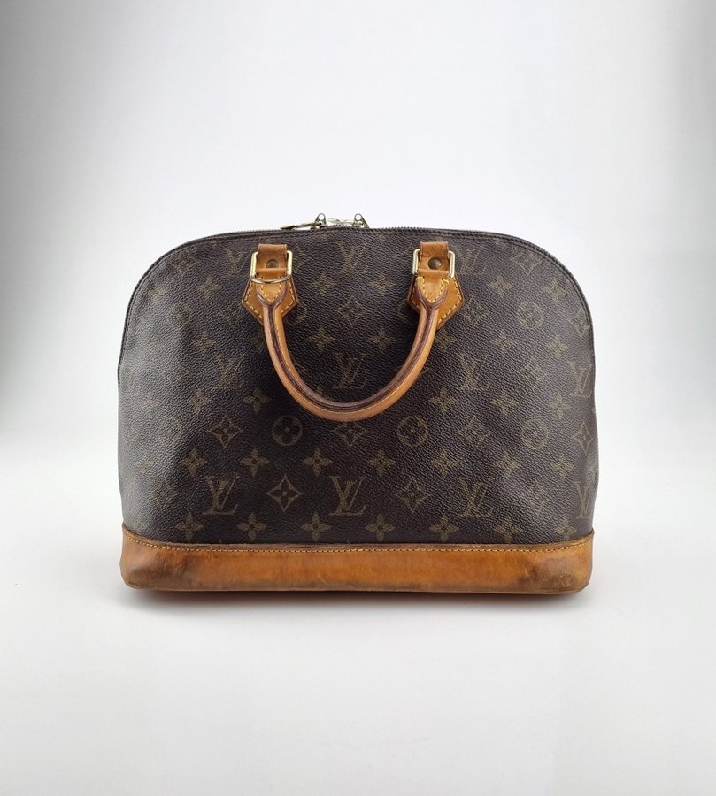 100% Äkta LOUIS VUITTON ALMA PM väska