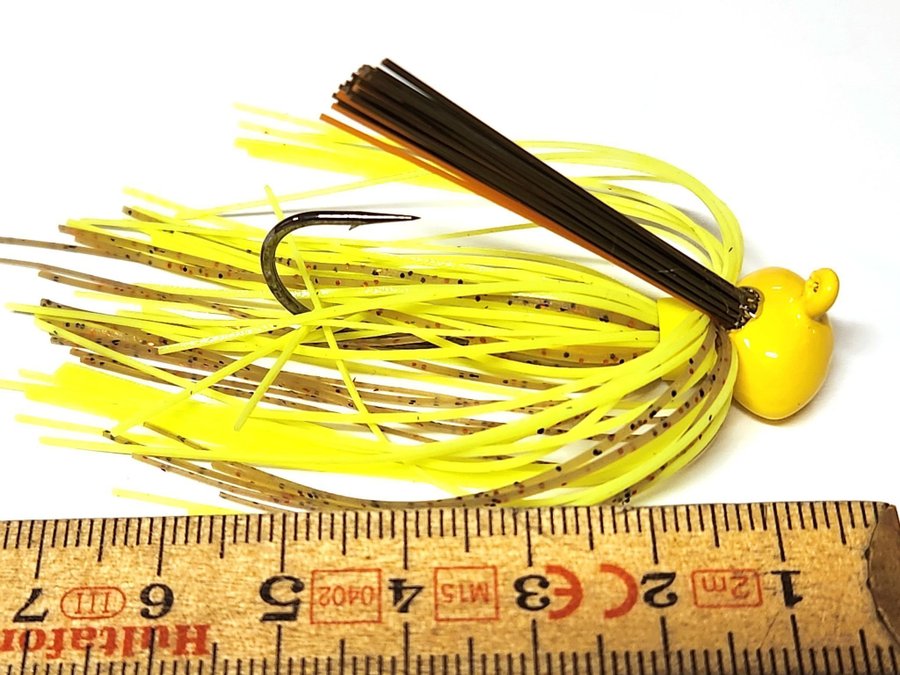 Weedless Football Jigg Mustad Flat Eye-13g (Spinnare Skeddrag Drag