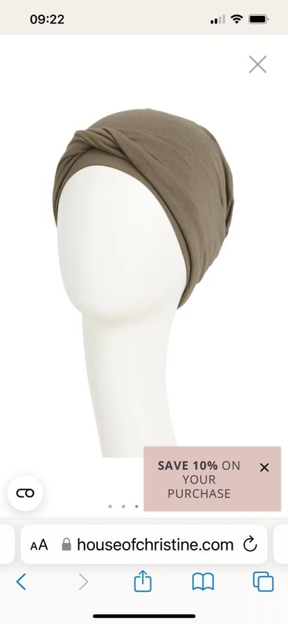 VIVA Headwear brun turban Emmy 4003 teak Brown brun cytostatika cellgift cancer