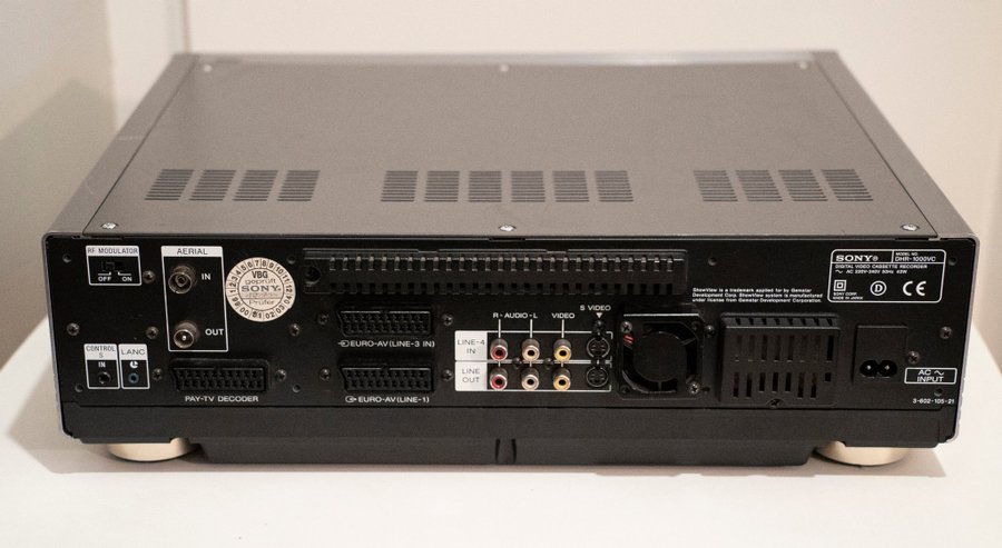 Sony DHR-1000VC miniDV / DV Spelare - Defekt?