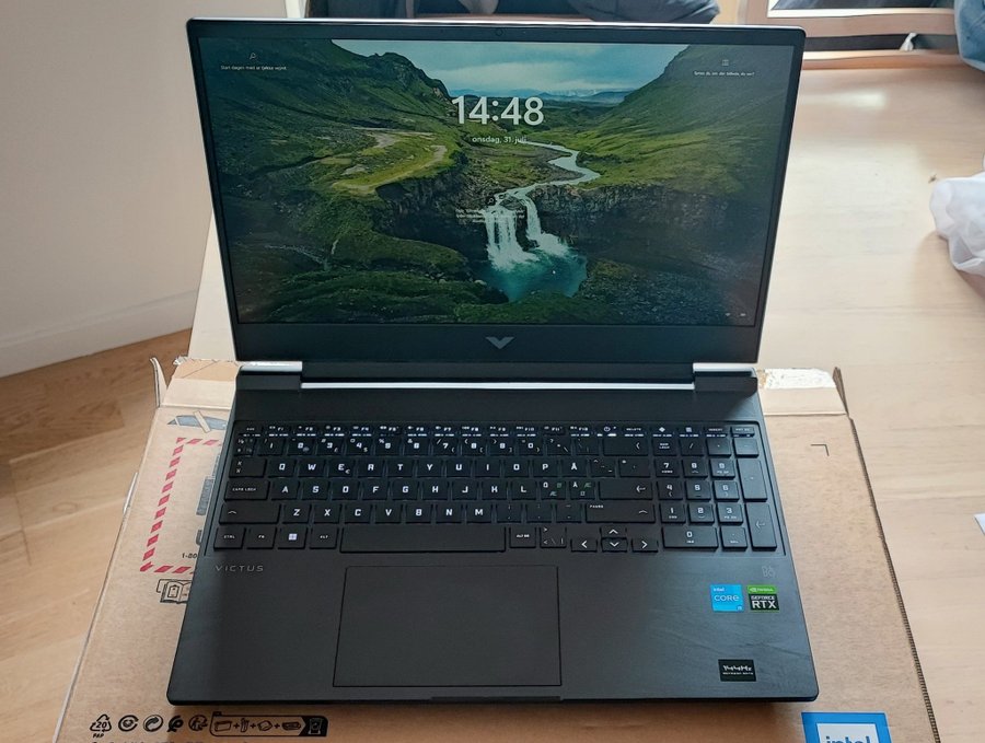 HP Gaming laptop 15-fa0975no