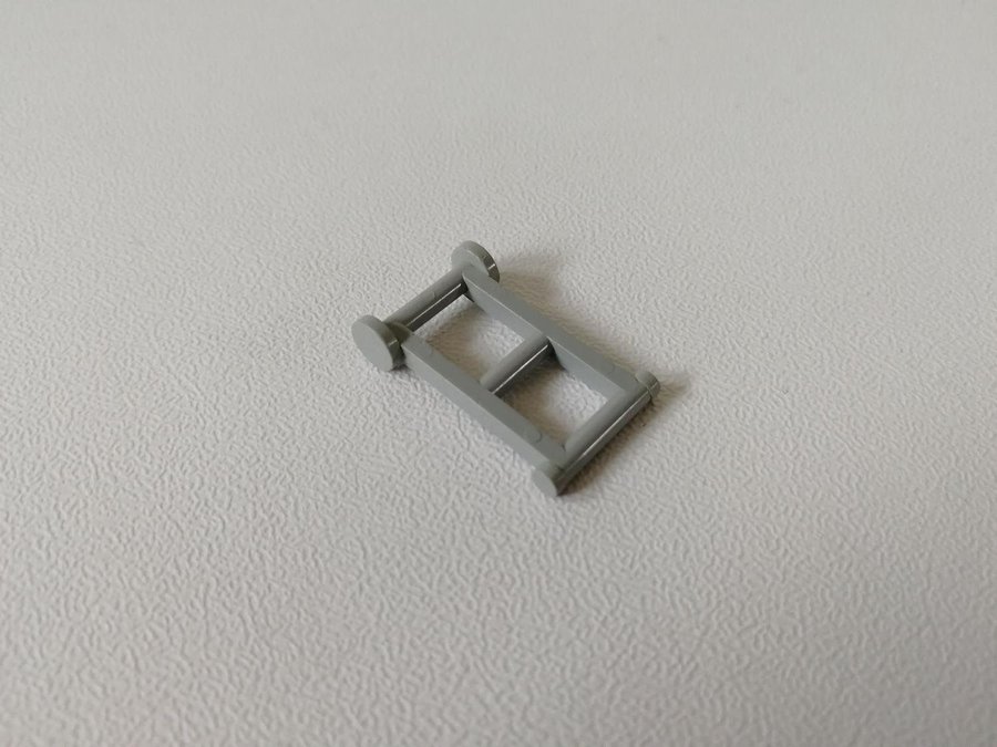 Lego - ben - Trailer Stand - part 969 - grå (old light gray)