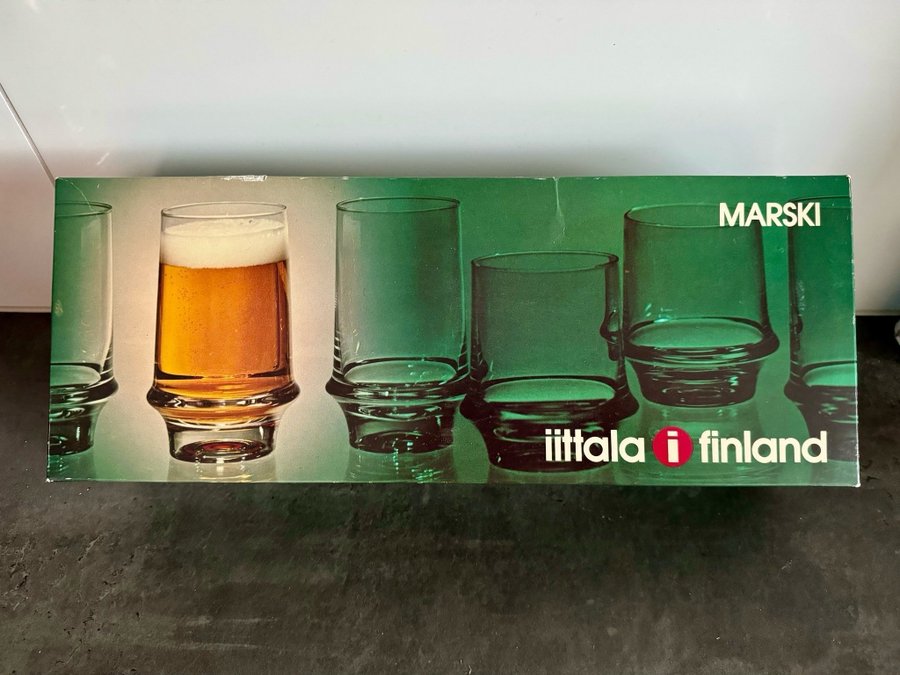 Iittala Marski glas nya i original kartong