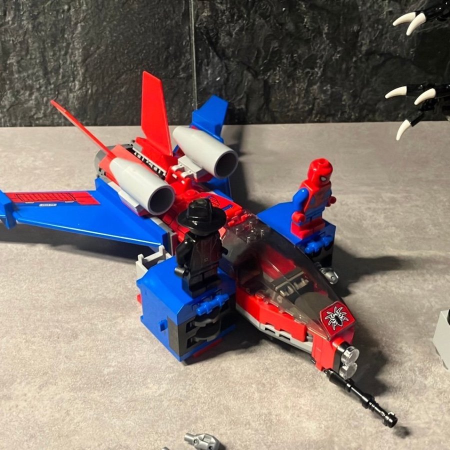 76150, Spiderjet mot Venoms robot, LEGO® Marvel™