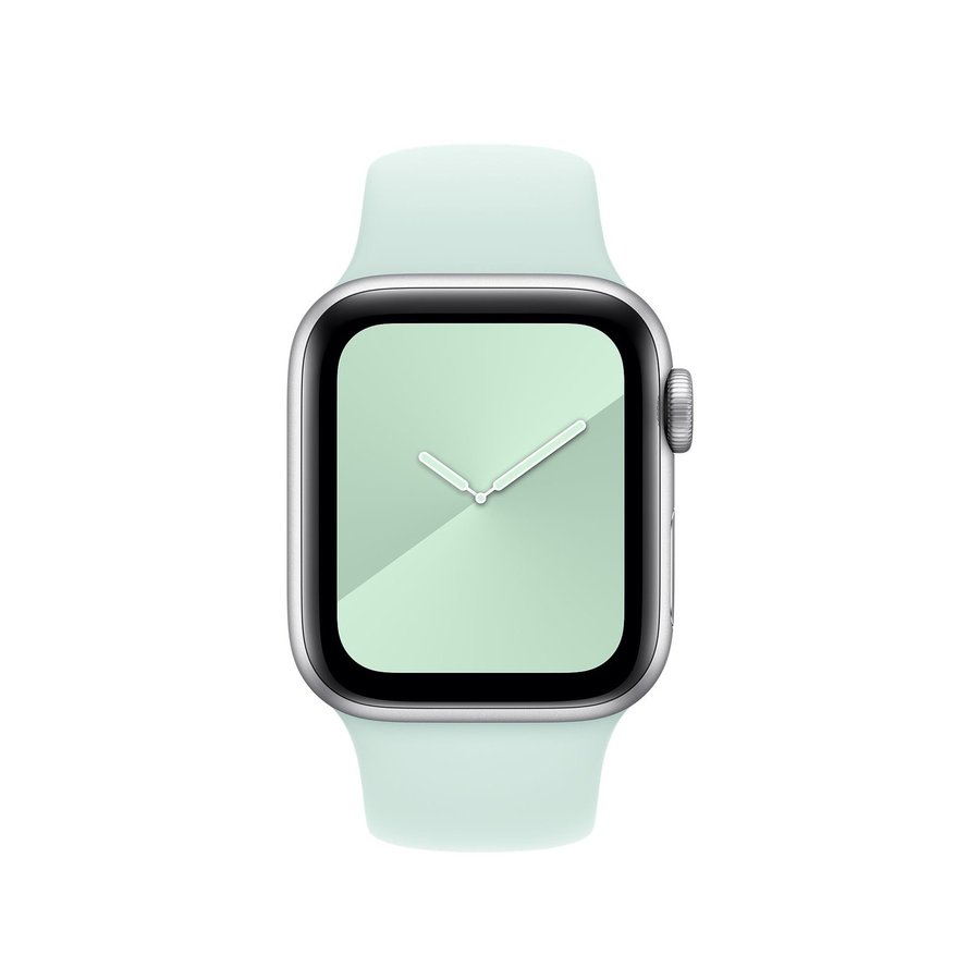 Silicone Band 38/40/41/42mm (S/M) Apple Watch Armband - SEAFOAM