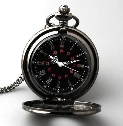 Vintage Pocket Watch with Roman Numerals NY