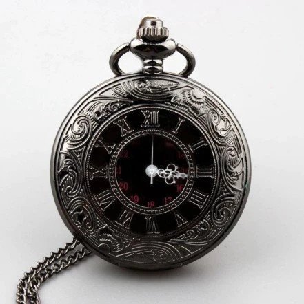 Vintage Pocket Watch with Roman Numerals NY