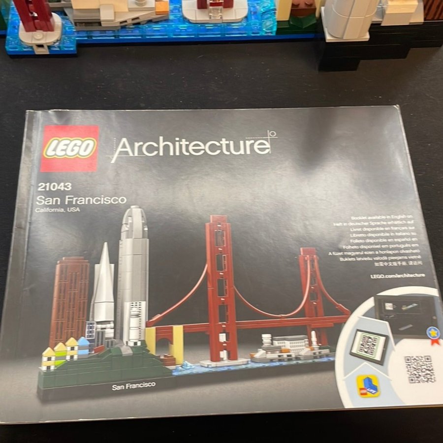 LEGO Architecture 21043 San Francisco 100% Komplett