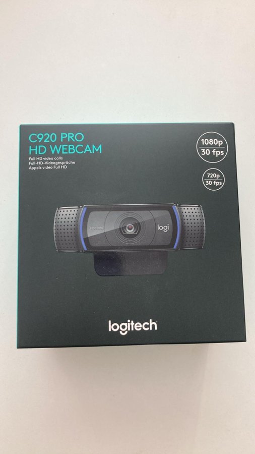 Logitech C920 Pro HD Webcam