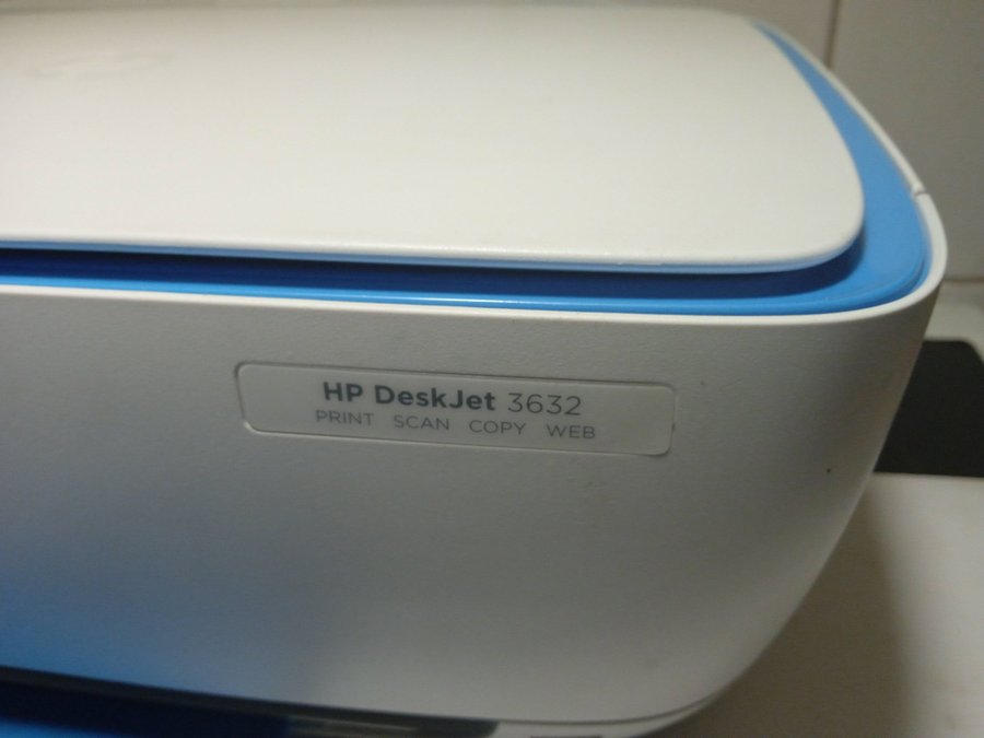 HP DeskJet 3632 allt-i-ett-skrivare