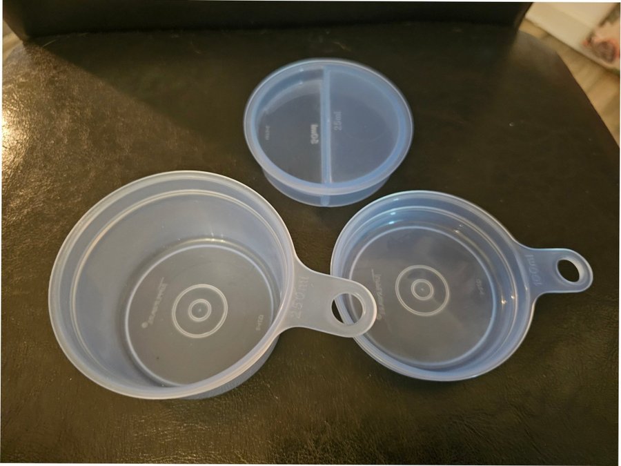 Tupperware vintage måttsats