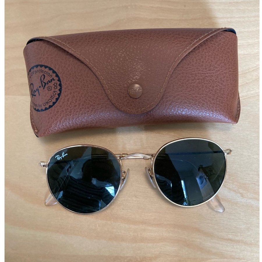 Ray-Ban Round Metal Solglasögon