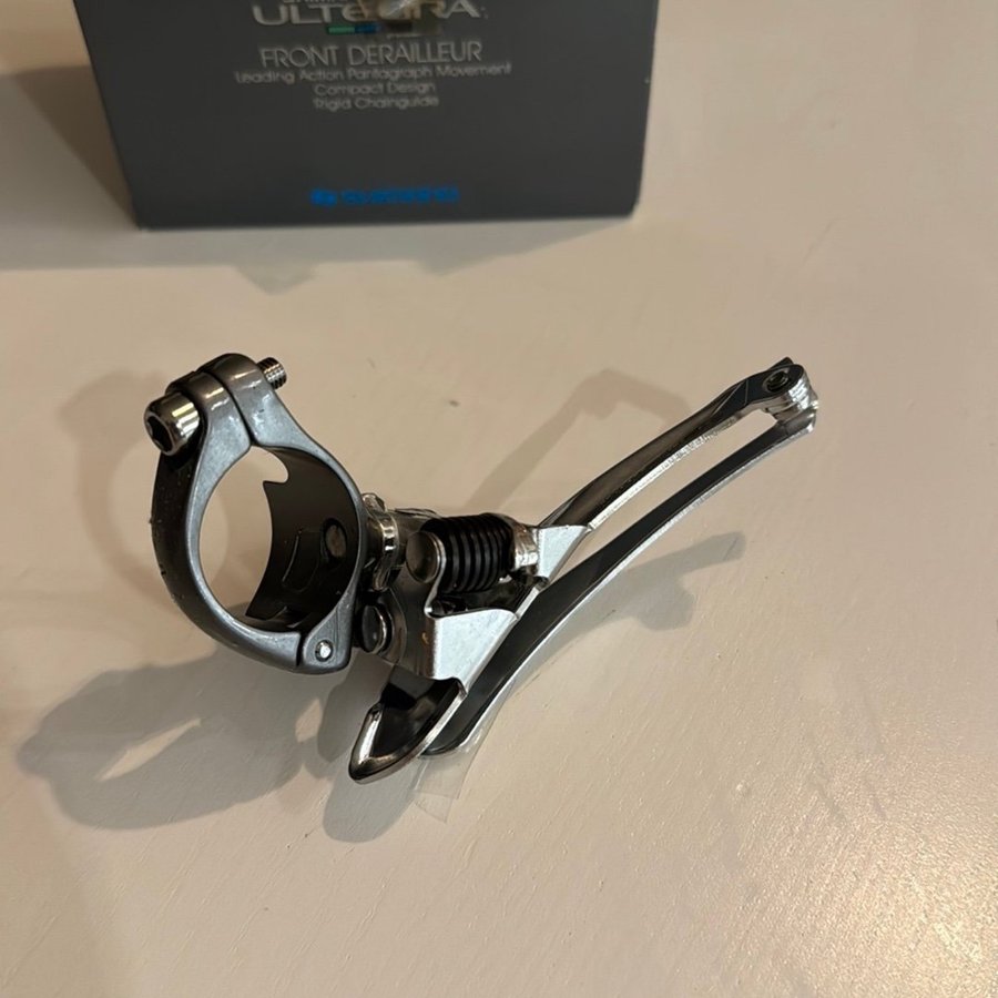 Shimano 600 Ultegra FD-6400 Vintage Front Derailleur, framväxel. (Helt ny!)