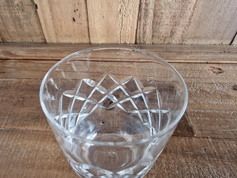 Kristallglas whiskey stor glas 1 st Bror Kosta Boda retro vintage